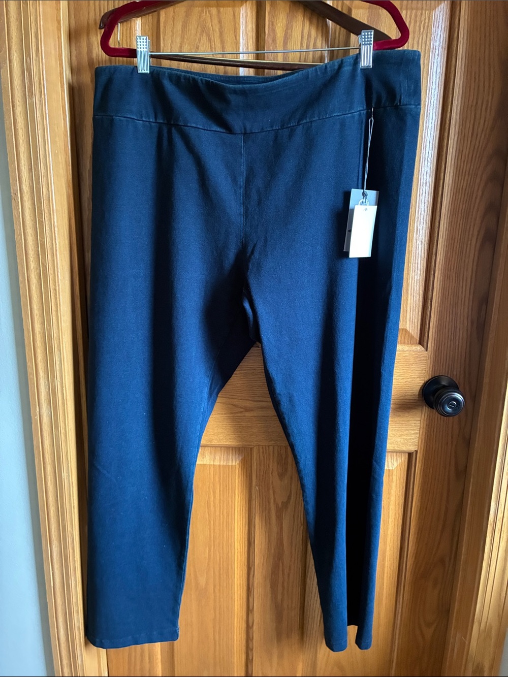 Habitat Blue Straight Leg Pull-On Pants